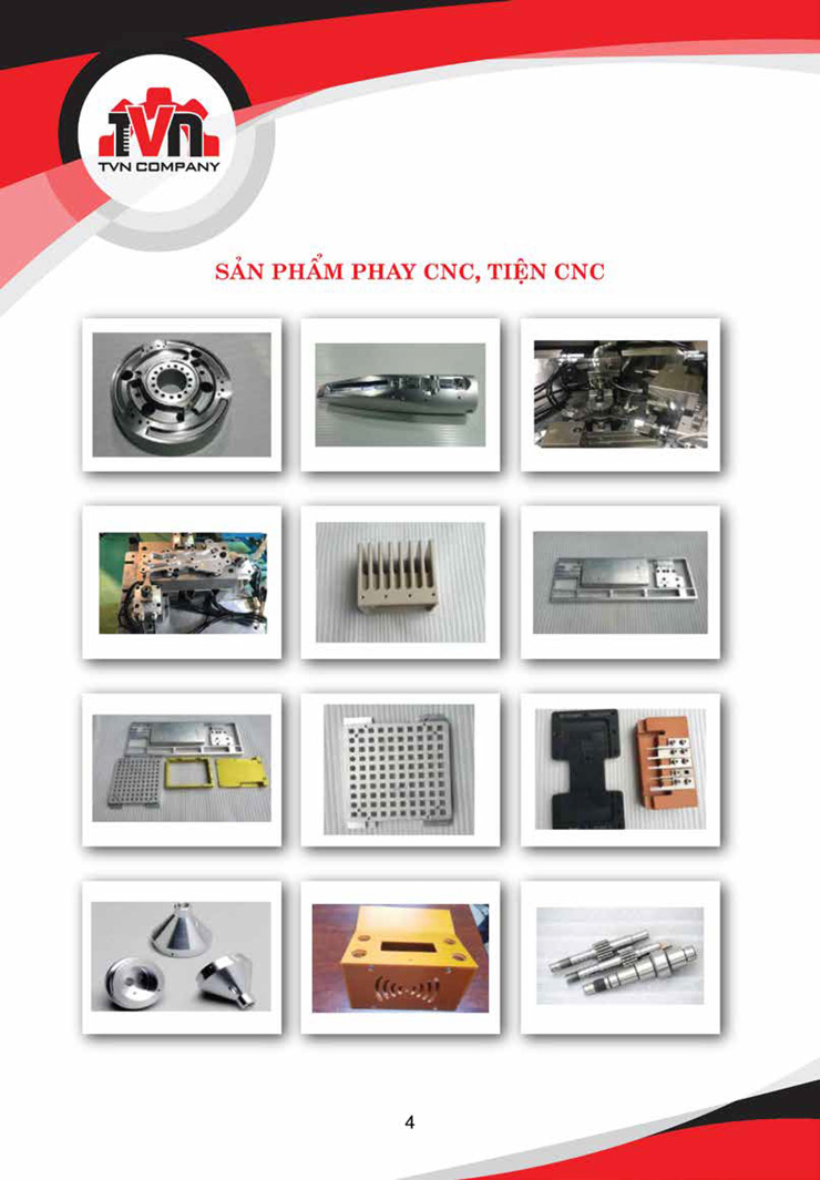 Sản Phẩm Phay CNC, Tiện CNC